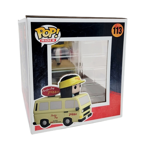 Stranger Things Argyle With Van Funko Pop Rides Surfer Boy Pizza VW Volkswagen - Picture 3 of 7